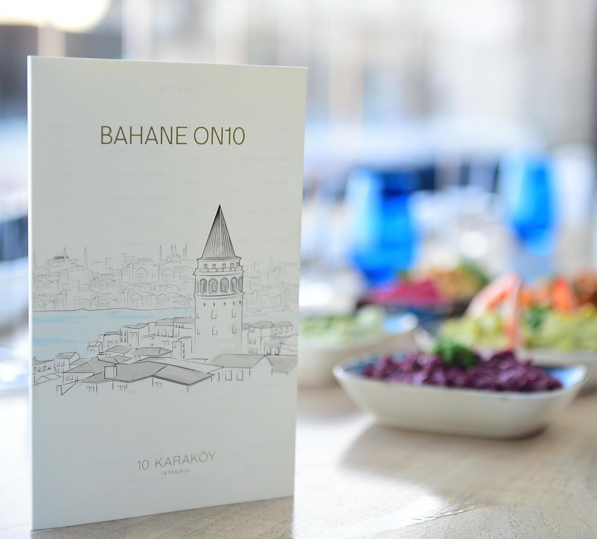 ホテル 10 Karakoy イスタンブール エクステリア 写真 Menu of Bahane on 10